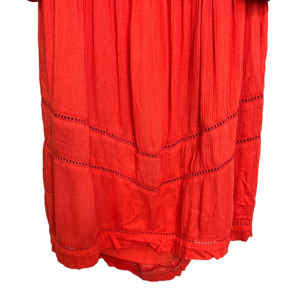 Lovers + Friends Women's Sunkissed Mini Dress Orange Open Back Spaghetti Strap S - Picture 8 of 9